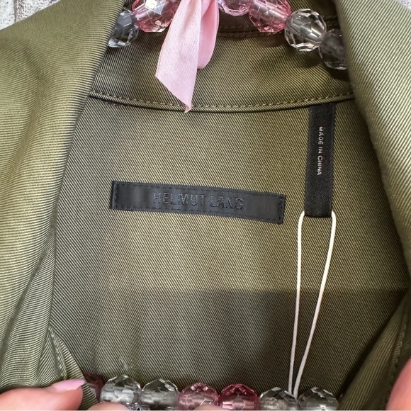 NWT Helmut Lang Khaki Utility Jumpsuit burnt olive - Picture 5 of 16